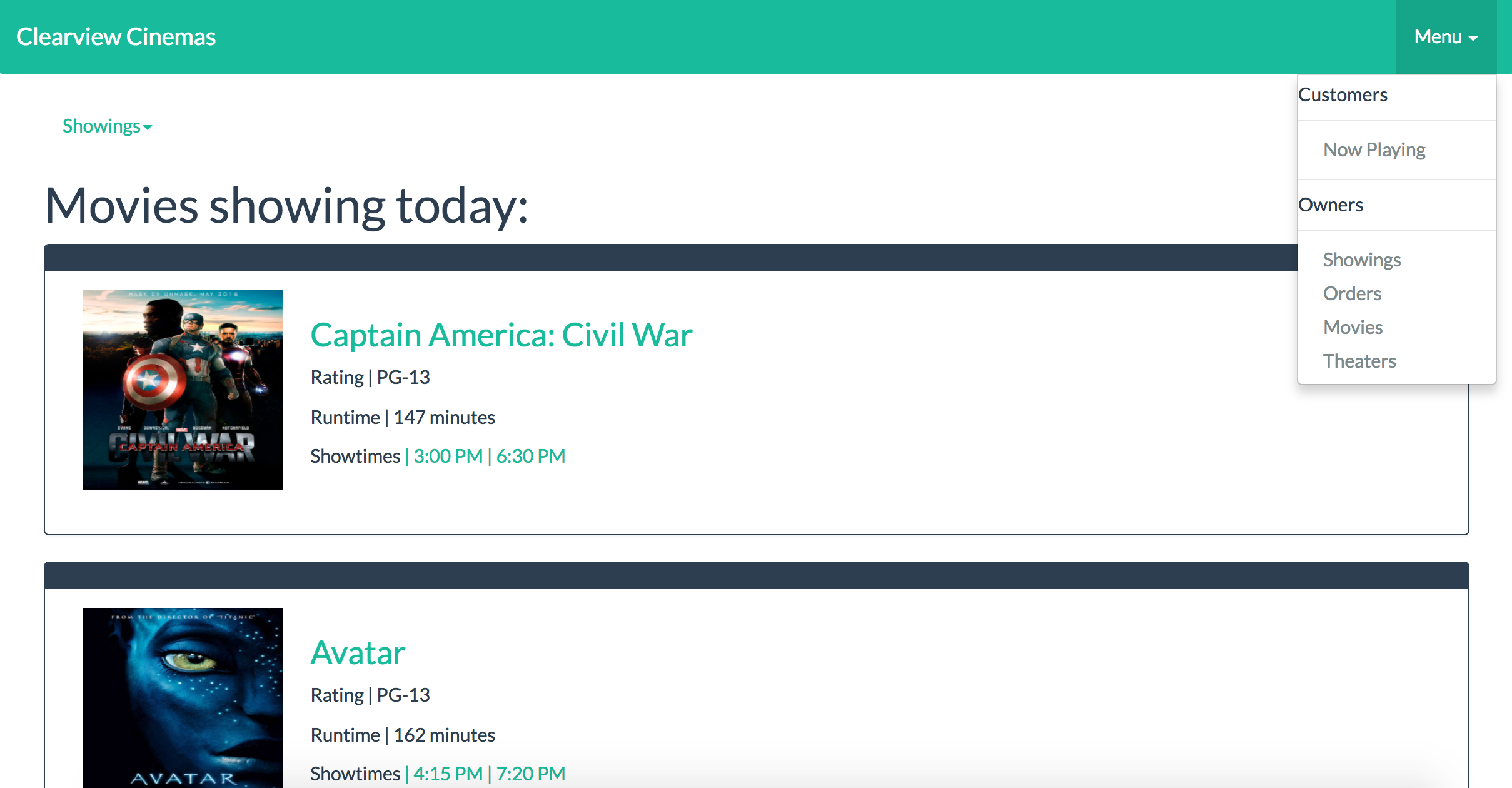 Cinema App